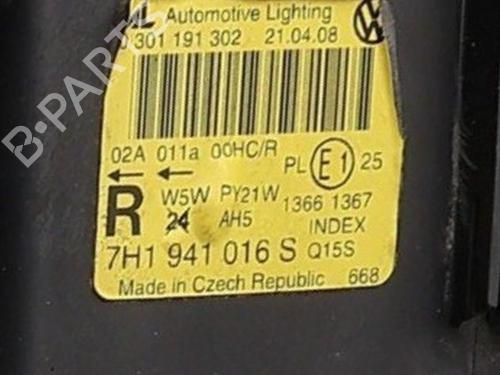 Right headlight VW TRANSPORTER T5 Van (7HA, 7HH, 7EA, 7EH) 2.5 TDI 4motion | BP40024624C29 - Image 6