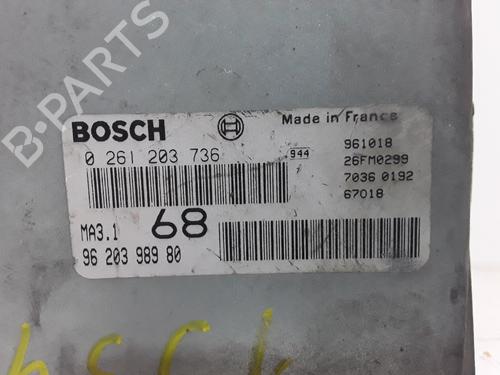 Calculateur moteur (ecu) CITROËN SAXO (S0, S1) 1.1 BiFuel | BP17295426M57 