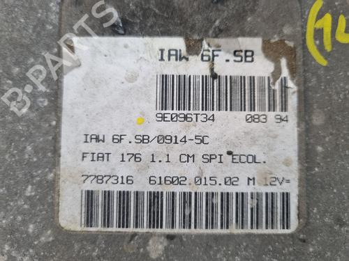 Engine control unit (ECU) FIAT PUNTO (176_) 55 1.1 | BP17295777M57 