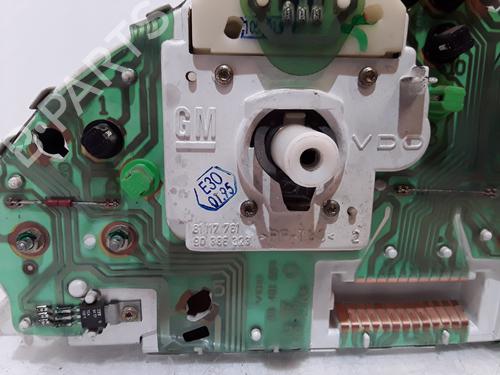 Instrument cluster OPEL CORSA B (S93) 1.2 i (F08, F68, M68) | BP17296145C47