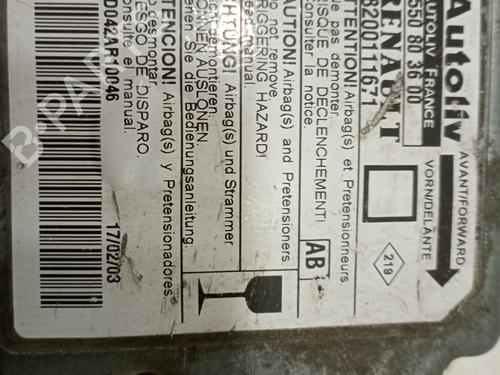 ECU airbags RENAULT MEGANE I Coach (DA0/1_) | BP17252034M53