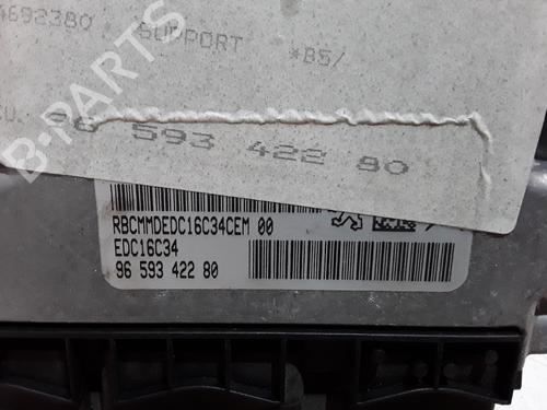 Engine control unit (ECU) CITROËN C4 I (LC_) 1.6 HDi | BP17297667M57 