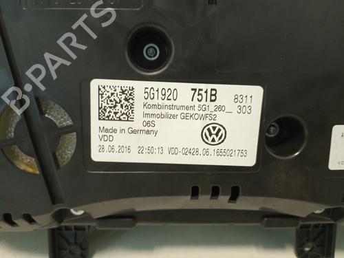 Cockpit VW GOLF VII (5G1, BQ1, BE1, BE2)  | BP17253557C47