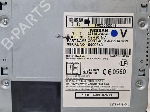 Radio NISSAN LEAF (ZE0) Electric | BP17296286E6