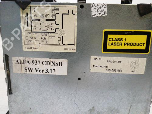 Radio ALFA ROMEO GT (937_)  | BP17300032E6 