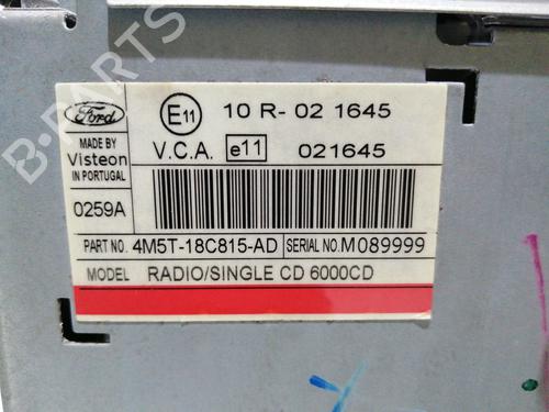 Sistema audio FORD FOCUS II (DA_, HCP, DP)  | BP17300070E6 