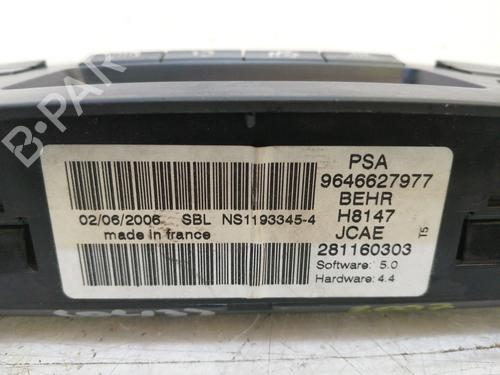 Climate control PEUGEOT 307 (3A/C) | BP17303554I5
