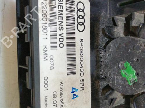 Klimabedienteil AUDI A3 (8P1)  | BP17303555I5 