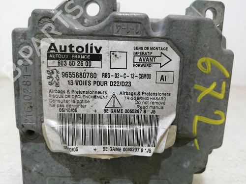 ECU airbags PEUGEOT 407 (6D_)  | BP17303622M53 