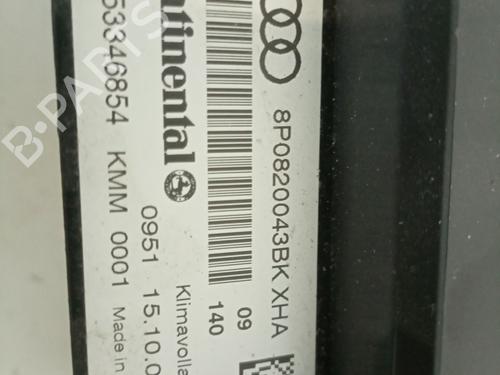 AC-Styringsenhed/Manøvreenhed AUDI A3 Sportback (8PA) 1.6 TDI (105 hp) 17267133