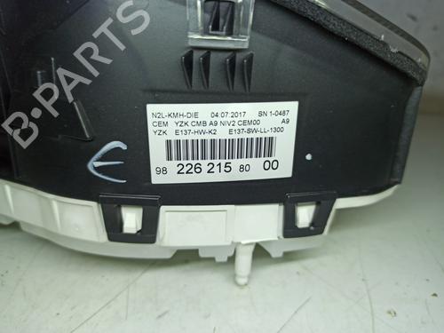 Instrument cluster PEUGEOT 208 I (CA_, CC_)  | BP17269891C47