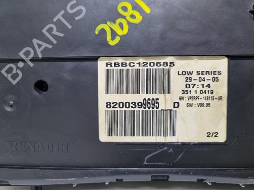 Instrument cluster RENAULT MEGANE II (BM0/1_, CM0/1_) 1.9 dCi (BM0G, CM0G) | BP17305603C47