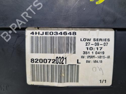 Instrument cluster RENAULT MEGANE II Estate (KM0/1_) 1.5 dCi (KM16, KM1E) | BP17305604C47 