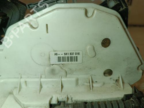 Zamek drzwi przednich prawych VW GOLF VI (5K1) 2.0 TDI | BP17274031C97