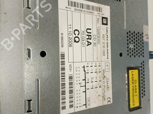 Bilradio VAUXHALL ZAFIRA Mk II (B) (A05) 1.9 CDTI | BP17274722E6 