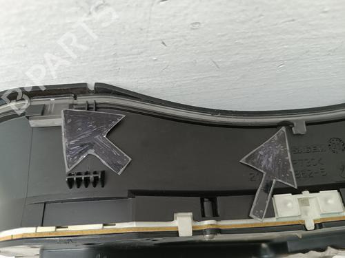 Instrument cluster PEUGEOT 307 SW (3H) 1.6 HDI 110 | BP17281943C47