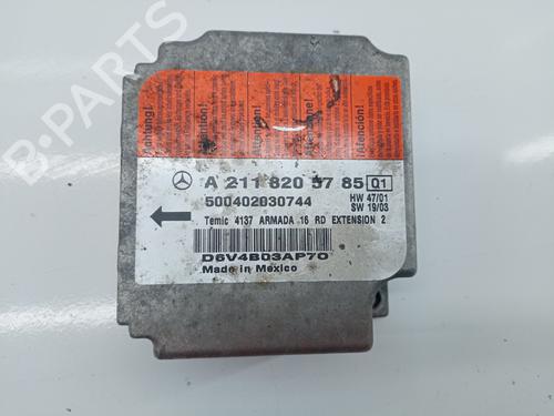Airbag styreenhed MERCEDES-BENZ E-CLASS (W211) [2002-2009]  19100996