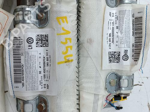Right curtain airbag VW GOLF VI (5K1)  | BP19521979C12