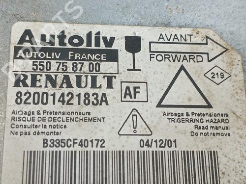 Airbag styreenhed RENAULT LAGUNA II Grandtour (KG0/1_) 1.9 dCi (KG0G) | BP19646251M53 