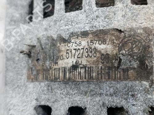 Alternator FIAT BRAVO I (182_) 1.9 TD 100 S (182.AF) | BP20332083M7 