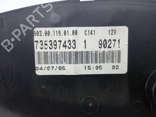 Instrument cluster LANCIA MUSA (350_) 1.3 D Multijet (350.AXM11, 350.AXM1A, 350.AXI1A) | BP20508756C47 