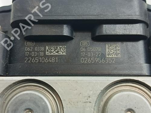 ABS pump PEUGEOT 3008 II SUV (MC_, MR_, MJ_, M4_) | BP23133922M43