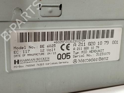 Radio MERCEDES-BENZ E-CLASS T-Model (S211)  | BP24890299E6 