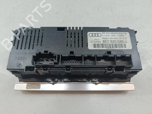 Panel klimatyzacji / ogrzewania AUDI A4 B6 Avant (8E5) 1.8 T 8E0820043J