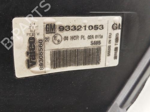 Faro derecho OPEL MERIVA A MPV (X03) 1.8 (E75) | BP25470839C29