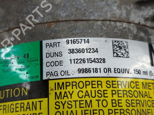 AC-Kompressor OPEL MERIVA A MPV (X03) 1.8 (E75) | BP25671495M34