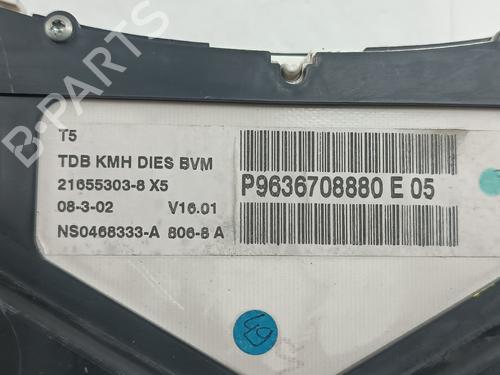 Kombinert Instrument PEUGEOT 307 SW (3H) 1.6 HDI 110 | BP26129103C47 