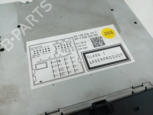 Bilradio SKODA OCTAVIA II (1Z3) 1.6 TDI | BP27184497E6 