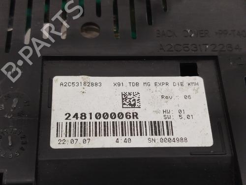 Instrument cluster RENAULT LAGUNA III (BT0/1)  | BP27920362C47 