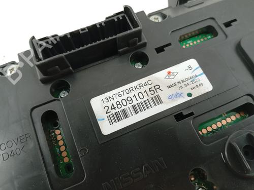 Instrument cluster RENAULT CLIO V (B7_) 1.5 Blue dCi 115 (B7AD) | BP28001323C47