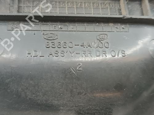 Exterior handle HYUNDAI H-1 / STAREX Bus (A1) 2.5 TD 4WD | BP28102004C122 