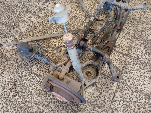 Rear axle VW EOS (1F7, 1F8)  | BP29246191M2 