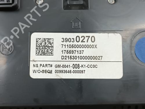 Instrument cluster OPEL ASTRA K (B16) 1.6 CDTi (68) | BP29287398C47 