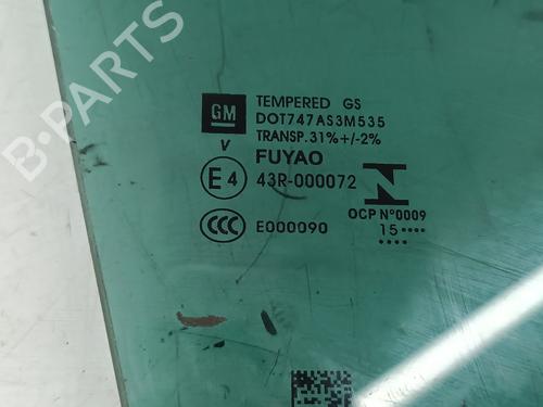 Rear right door window OPEL ASTRA K (B16) 1.6 CDTi (68) | BP29291571C21 