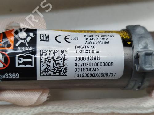 Left curtain airbag OPEL ASTRA K (B16) 1.6 CDTi (68) | BP29309583C11 