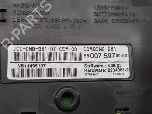 Instrument cluster CITROËN DS5 2.0 HDi 200 Hybrid4 All-wheel Drive | BP29312487C47