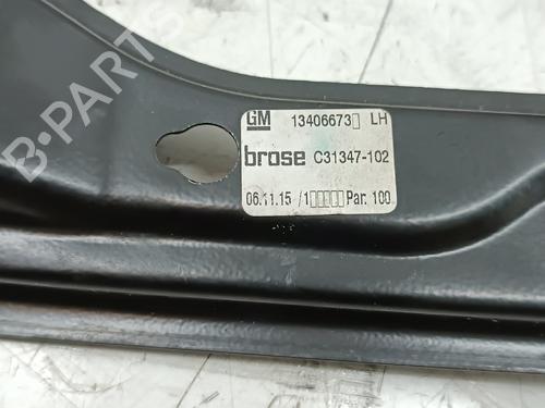 Front left window mechanism OPEL ASTRA K (B16) 1.6 CDTi (68) | BP29314537C22 