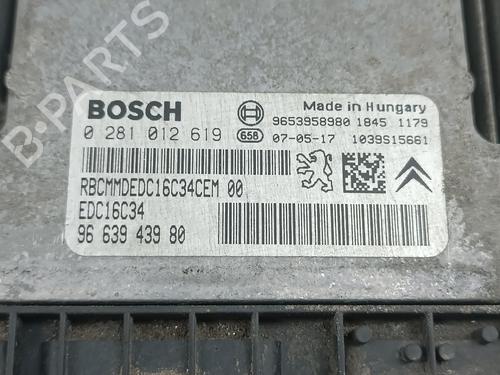 Engine control unit (ECU) CITROËN BERLINGO / BERLINGO FIRST MPV (MF_, GJK_, GFK_) 1.6 HDI 90 (MF9HX) | BP29617816M57 