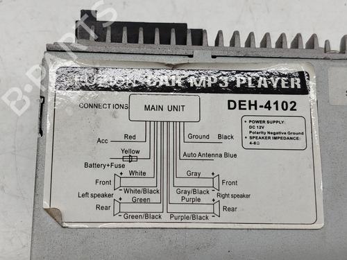 Radio FIAT PUNTO (188_) 1.2 16V 80 (188.233, .235, .253, .255, .333, .353, .639,... | BP29639829E6