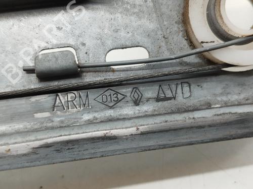 Rudehejsemekanisme Højre foran RENAULT GRAND SCÉNIC II (JM0/1_) 1.6 | BP29867668C23