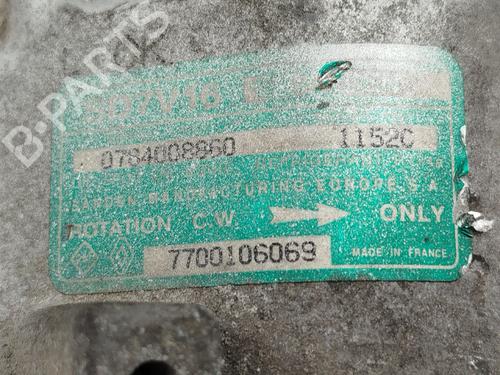 Airco pomp RENAULT CLIO II (BB_, CB_) 1.2 16V (BB05, BB0W, BB11, BB27, BB2T, BB2U, BB2V, CB05,... | BP29921476M34 