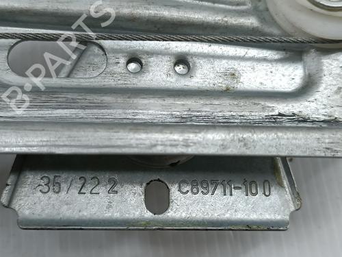 Rear right window mechanism RENAULT MEGANE IV Grandtour (K9A/M/N_) 1.5 Blue dCi 115 (K9A6) | BP29942773C25