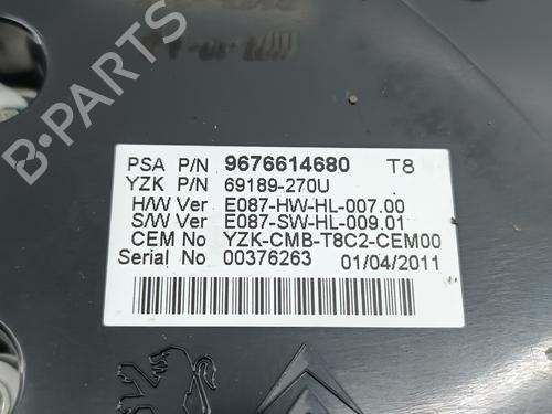 Instrument cluster PEUGEOT 3008 I MPV (0U_) | BP31118161C47