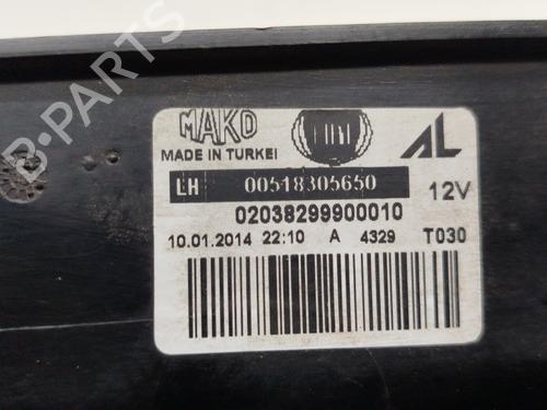 Left taillight FIAT DOBLO Cargo (263_) 1.6 D Multijet (263WXD1B, 263WXR1B, 263WXX1B, 263ZXD1B,... | BP31254299C34 