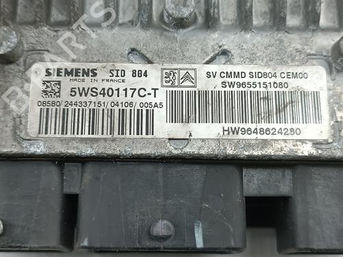 Engine control unit (ECU) CITROËN C3 Pluriel (HB_) 1.4 HDi | BP31281960M57 