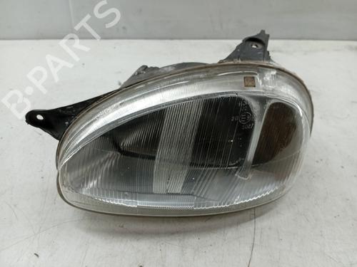 Used Left headlight OPEL CORSA B (S93) 1.5 TD (F08, F68, M68) (67 hp) 31310162